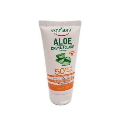 equilibra Sonnenschutzmittel Sonnenpflege LSF 50 Plus Aloe Reisegröße Vitamin C