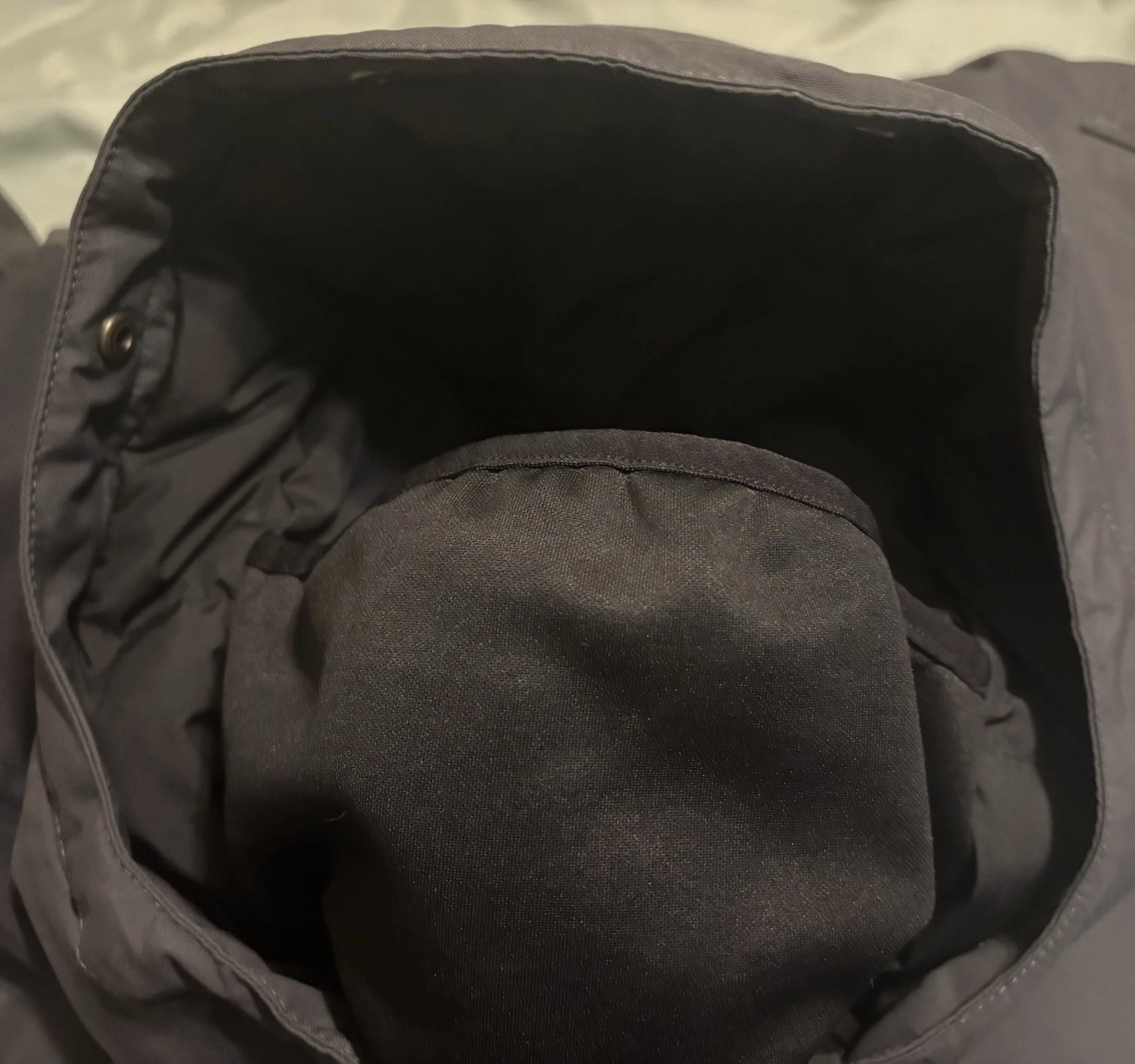 The North Face Gotham Men's 550 Down Hooded Bomber Jacket Black Size L image 10