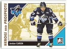 2007-08 In The Game Heroes and Prospects #44 Jordan Caron Rimouski Oceanic