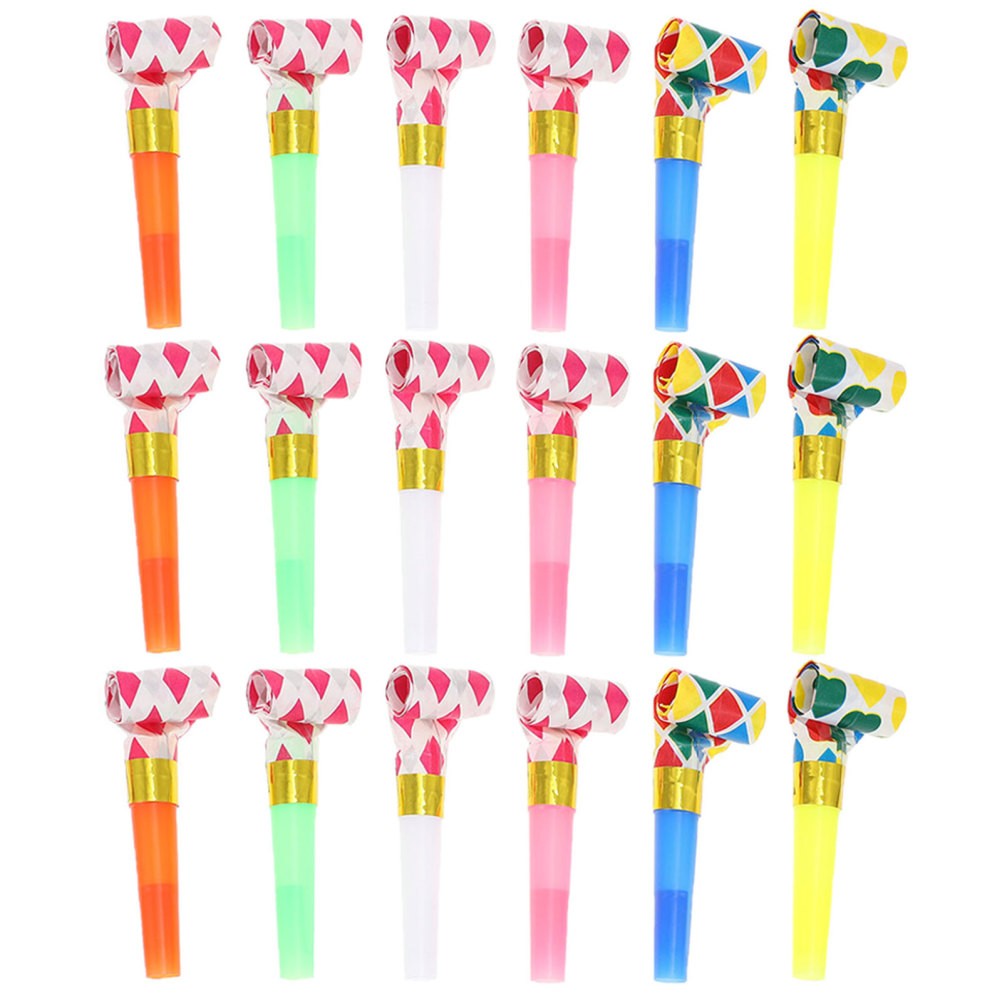 120 Pcs Children's Party Whistle Noise Makers for Kids Blowers Birthday Horns