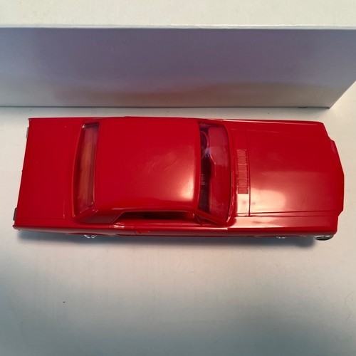1965 Ford Mustang Plastic Promo Model 1/25 Scale Red - Picture 2 of 10