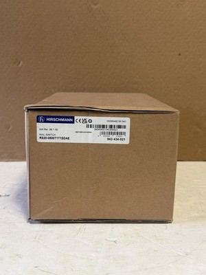 Hirschmann RS20-0800T1T1SDAE 8-Port Managed Industrial Ethernet Switch 943434021