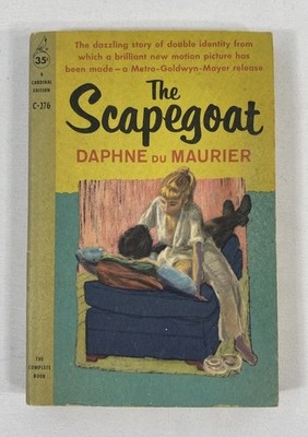 The Scapegoat by Daphne du Maurier - PB 1959 Cardinal Edition