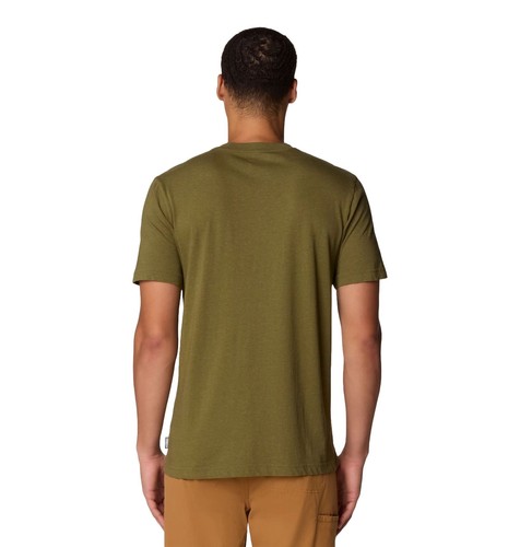 Mountain Hardwear On Edge Short Sleeve Men's Shirt, Combat Green, Large - Picture 2 of 4