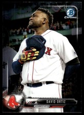 David Ortiz 2017 Bowman Chrome #13 Red Sox MLB READ FREE SHIPPING AutographDen