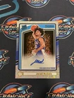 Jared McCain 2024-25 Panini Donruss Rated Rookie Choice Auto RC Thunder