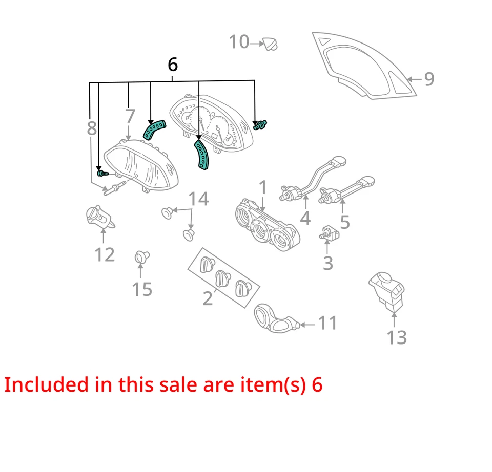 Cuadro de instrumentos velocímetro Ford Focus 2000-2004 RP9ZE Foto 3 de 4