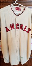 1963 CALIFORNIA ANGELS HOME JERSEY ART FOWLER