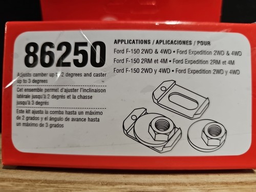 2 -Specialty Products Company 86250 Alignment Camber Adjustment Ford