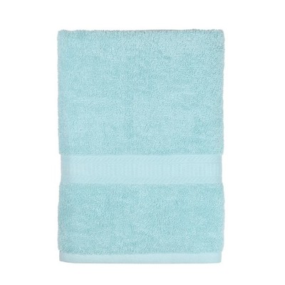 Mainstays Cotton Bath Towel, 30x56 Inches, Aqua