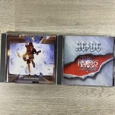 Lot Of 2 AC/DC CDs - Blow Up Your Video, The Razors Edge -  1980s  Classic  Rock