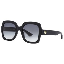 Gucci Grey Gradient Square Ladies Sunglasses GG1337S 001 54 GG1337S 001 54