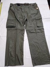 New Boy Scouts of America Pants Women Plus Size 22W Green Canvas Switchback