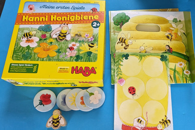 Brettspiel Haba Meine ersten Spiele Hanni Honigbiene Ersatzteile Zubehör
