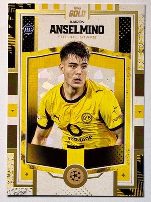 2025-26 Topps Gold UCC  - Aaron Anselmino RC - Future Stars