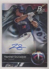 2023 Bowman Platinum Top Prospects Auto Tanner Schobel #TOP-2 Auto jc3