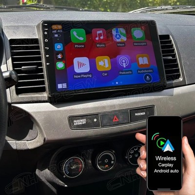64GB Android 15 Apple Carplay Autoradio GPS Navi Für Mitsubishi Lancer 2008-2017