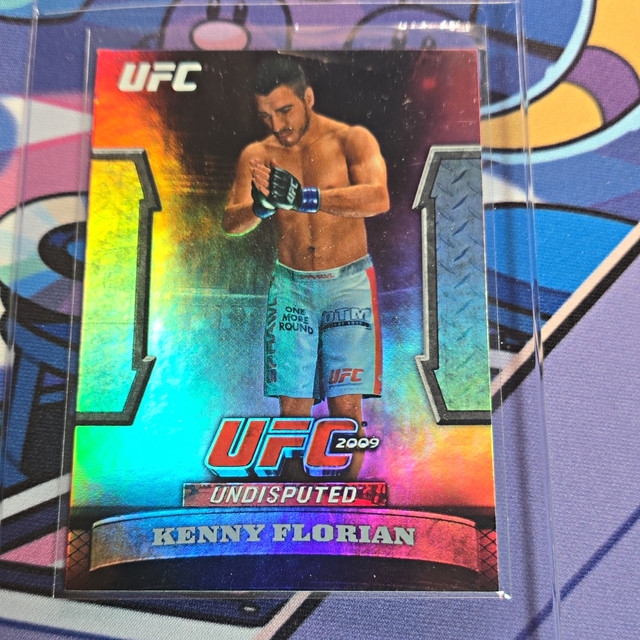Topps UFC 2009 Undisputed Kenny Florian Greats Of The Game Insert Ruby 3/8