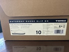 Bombas Saturday Suede Slip On Slippers Women  s Size 10 Indoor Outdoor Worn Once