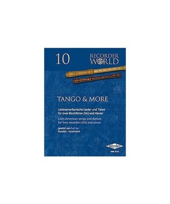 TANGO + MORE - arrangiert für zwei Blockflöten - (SA) - Klavier [Noten / Sheet