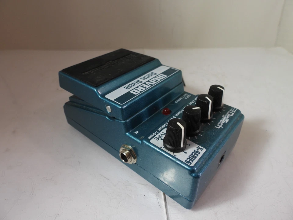 Digitech Digiverb Digital Reverb Effects Pedal Free USA Shipping - Image 4 of 4