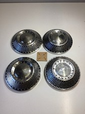 1967 Ford Bronco F100 Truck Galaxie Stainless Hubcaps 10 12