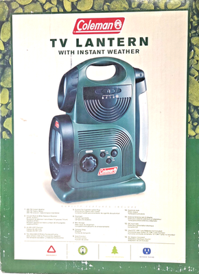 Coleman Multi Weather TV Radio Lantern Light Siren Emergency Kit