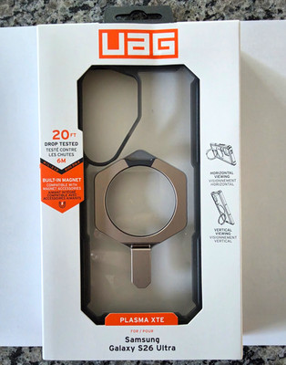 UAG Plasma XTE Black/Gray Case For Samsung Galaxy S26 Ultra