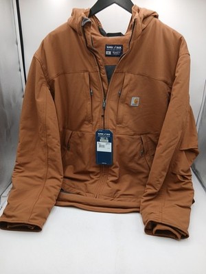 Carhartt Super Dux OJ6006-M Jacket Mens XL Workwear Utility Hooded Coat (#G2-M4)