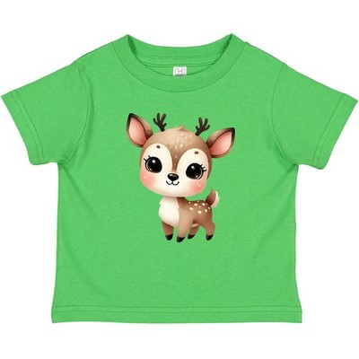 Inktastic Baby Deer Toddler T-Shirt Animal Cute Child Preschooler Kid Clothing