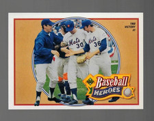 ⚾ 1992–1993 Upper Deck Baseball Heroes Set Mays Williams Ryan Vintage MLB Cards⚾