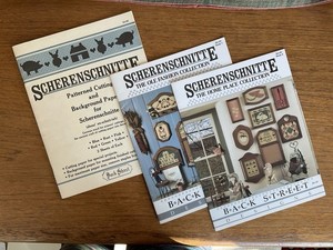 Lot~3 Scherenschnitte~Ole Fashion/Home Place Collection+patterned cutting paper