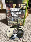 Grand Theft Auto: San Andreas (Microsoft Xbox, 2005) Complete with Manual/Poster