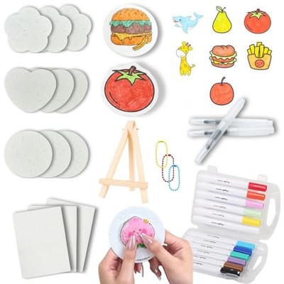  Magic Puffy Paint, 3D Magic Foam Texture Painting kit, DIY Popcorn Bubble 