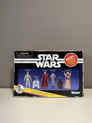 Hasbro Star Wars Retro Collection 3.75  6 Figure Pack Episode IV A New Hope Set