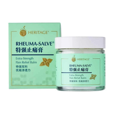 Heritage Rheuma Salve 50g Extra Strength Pain Relief Balm for Aches & Pains
