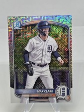 2025 Bowman - Chrome Prospects Max Clark #BCP-24 Mojo Refractor (RC)