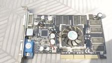 NVidia GeForce FX5500 128MB DDR AGP Video Card DVI VGA S-Video