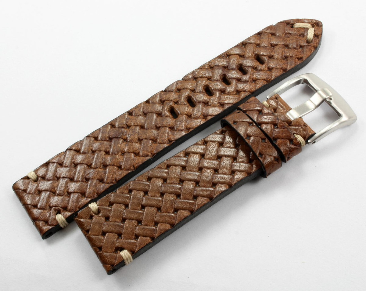 Cinturino Per Orologio In Vera Pelle MA Vintage Da 26, 24, 22 - Foto 2