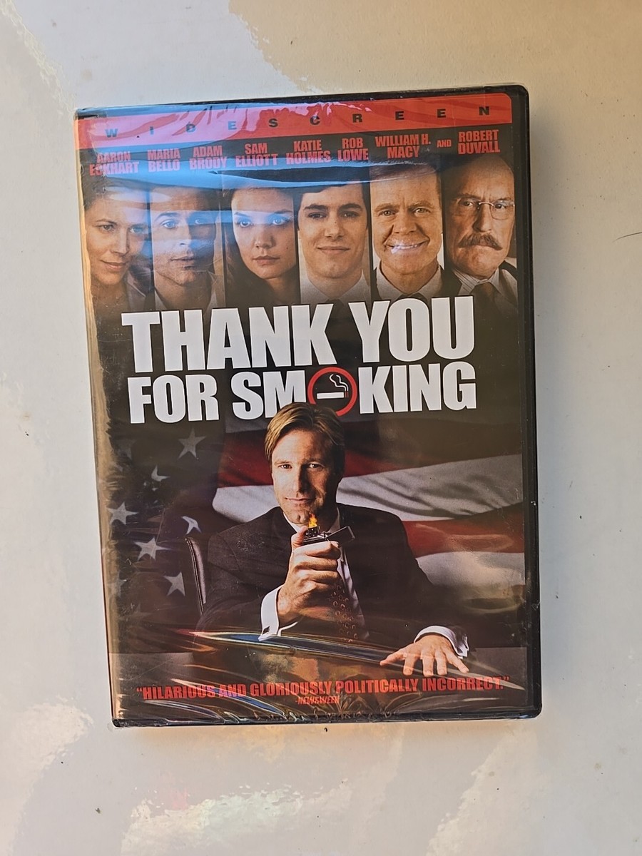Thank You For Smoking (DVD, 2009, Widescreen) NEW