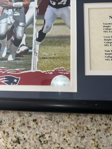 Tom Brady #12 Patriots Official NFL Framed Picture Big 3 11x14 - Bild 4 von 7
