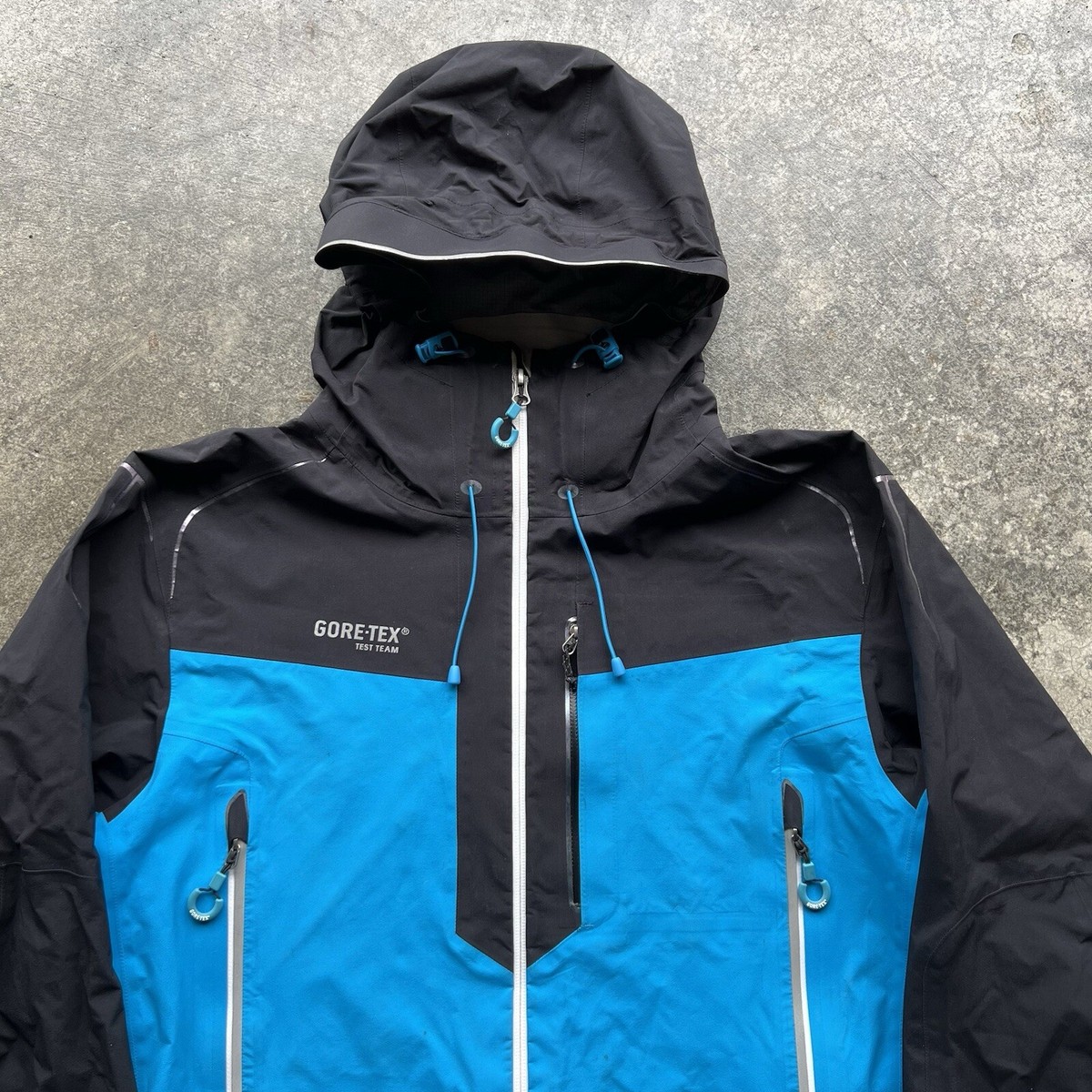 RARE Gore-Tex Goretex Pro Test Team Shell Zip Up Jacket Mens Size