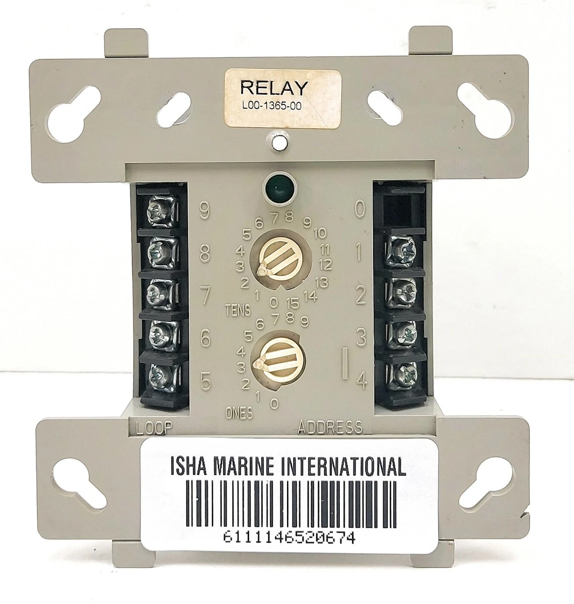 Notifier FRM1 Fire Alarm Intelligent Addressable Relay, 43 OFF