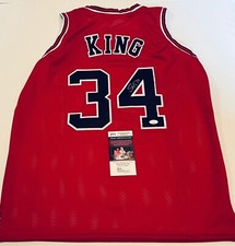 Stacey King Chicago Bulls signed Custom jersey autographed JSA