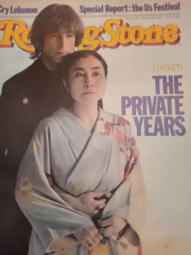 23 de colección 1982 revista Rolling Stone Belushi, Letterman, E.t. + Más - Imagen 3 de 24