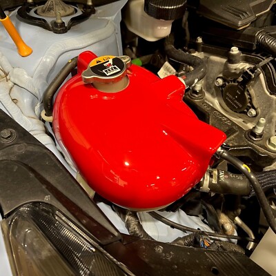 Proform Kühlmitteltankabdeckung - Kunststoff glänzend rot - passend für Hyundai i20N