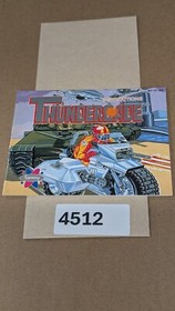 Thundercade -Nintendo NES- Manual Only **NO GAME!