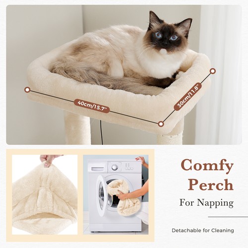 PAWZ Road Cat Tree Tower Condo for Large Cats Bed Furniture Activity Center Toys - Picture 45 of 175