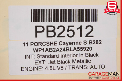 2011-2017 Porsche Cayenne 958 S 4.8L Rear Diff Differential Axle