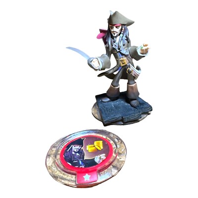 Disney Infinity Jack Sparrow Figure Game Character Pirates Of The ...